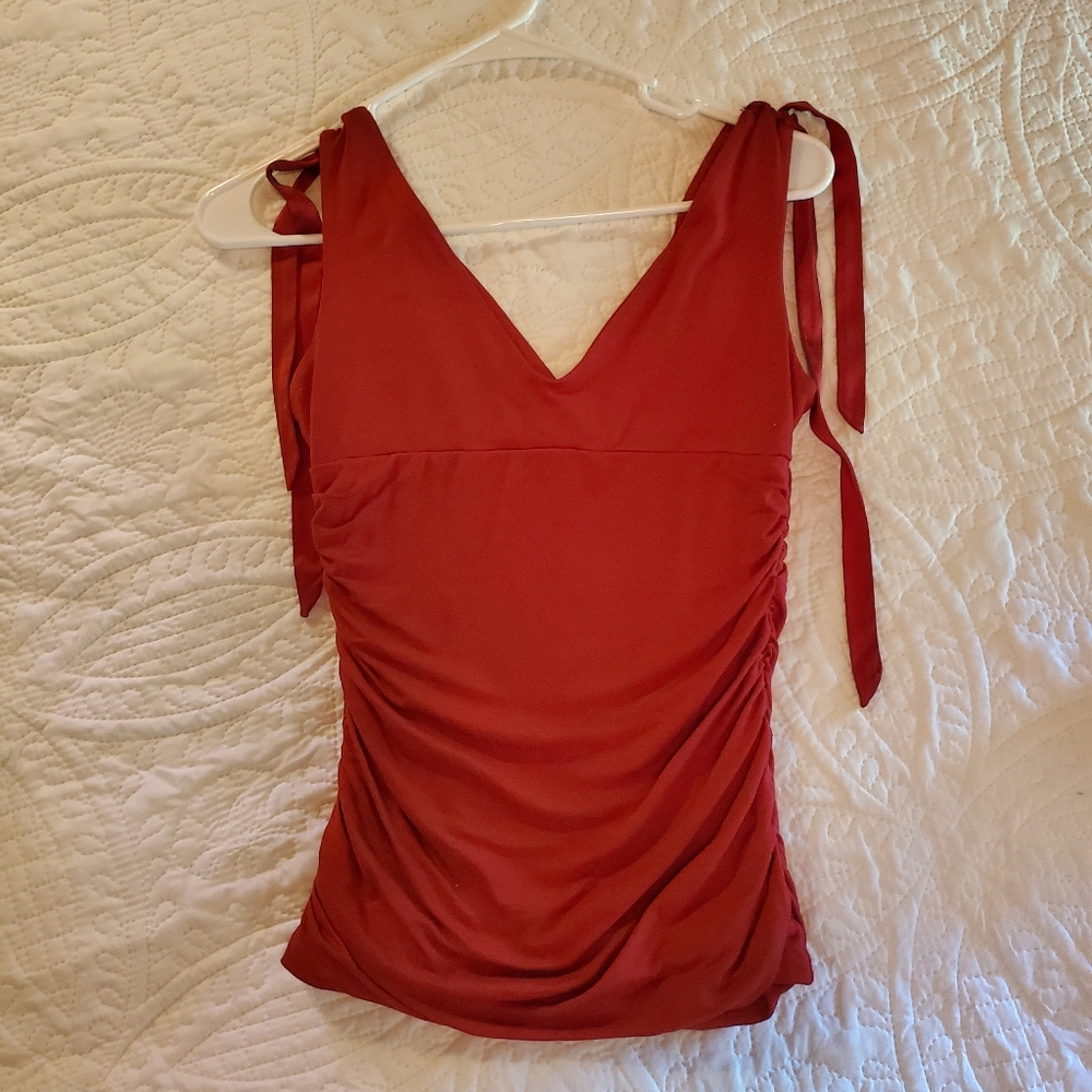 Red bebe top